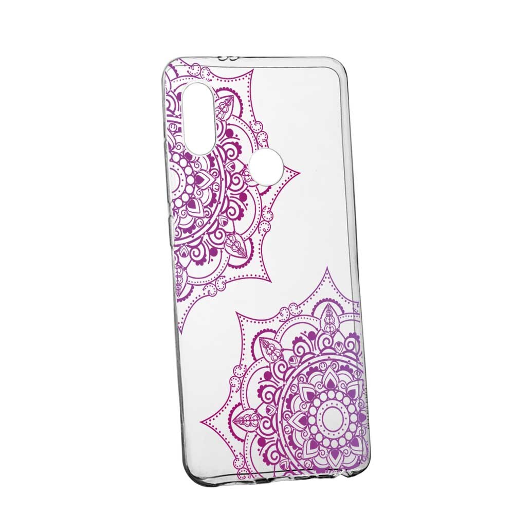 Husa Silicon, Transparent, Slim, Lace, 118, Xiaomi Redmi Note 5 Pro