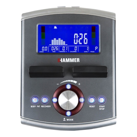 Bicicleta fitness Hammer Ergo-Motion BT, volanta 8kg