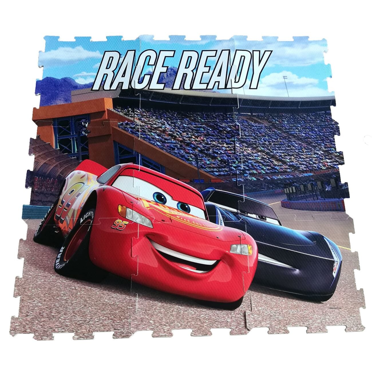 Puzzle mare iMK®, Cars, spuma moale