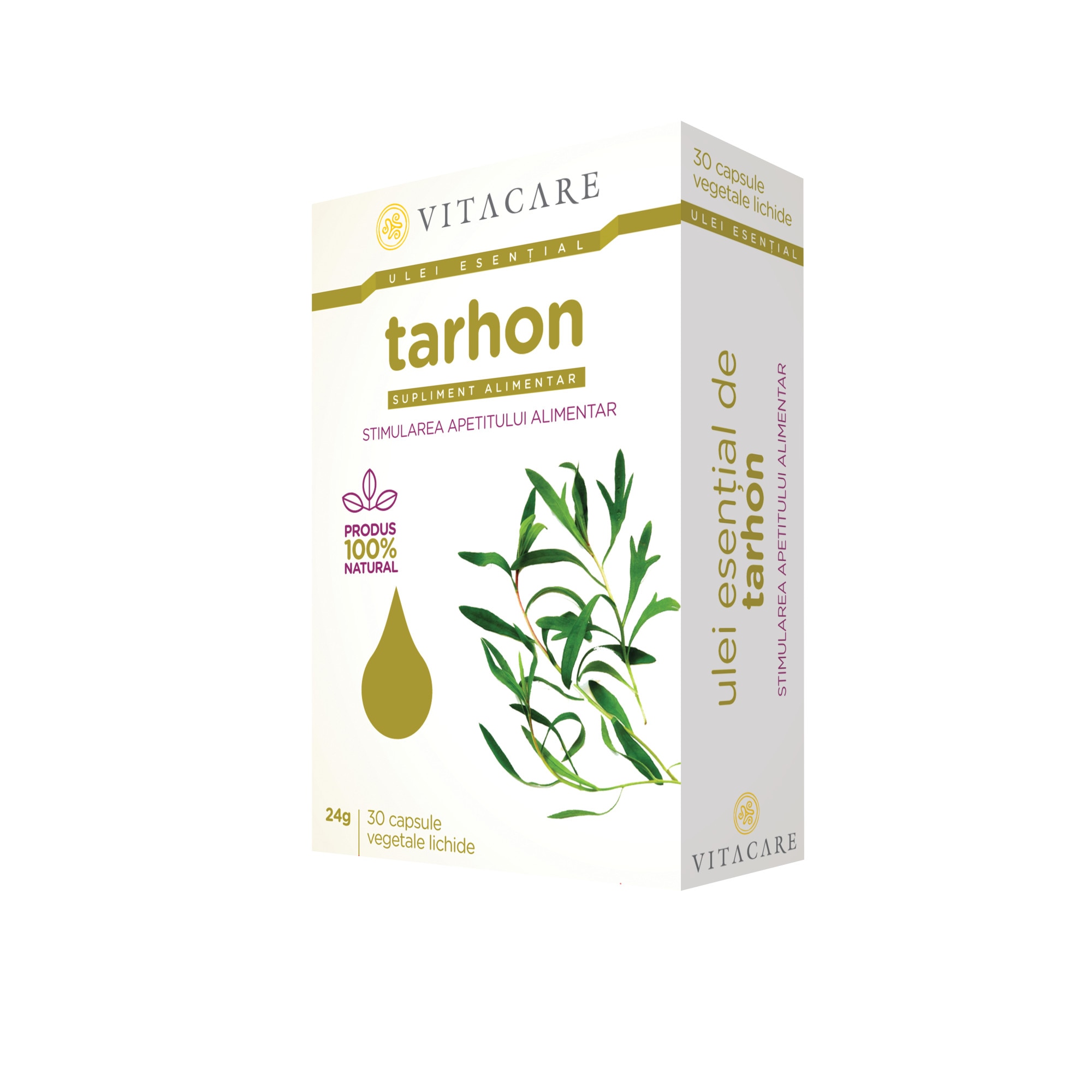 Ulei esential de tarhon, Vitacare, 30 cps