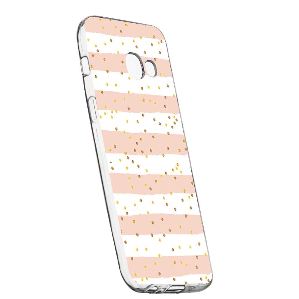 Husa Silicon, Transparent, Slim, Happy, 119, Samsung Galaxy A5 2017