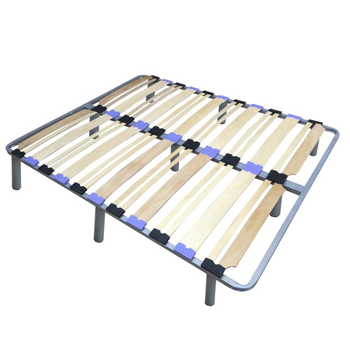 Somiera LUX metalica pat, SLEEP ON, fag, 120 x 190 cm