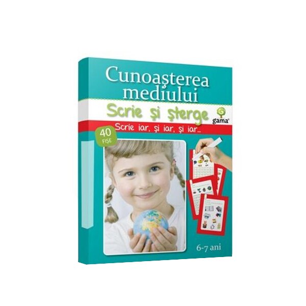 Scrie si sterge - Cunoasterea Mediului 6-7 Ani