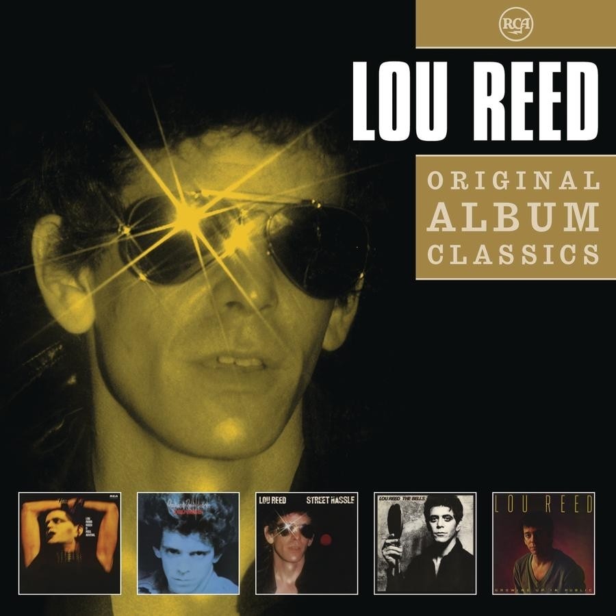 Lou Reed (from The Velvet Underground)-Original Album Classics-5CD