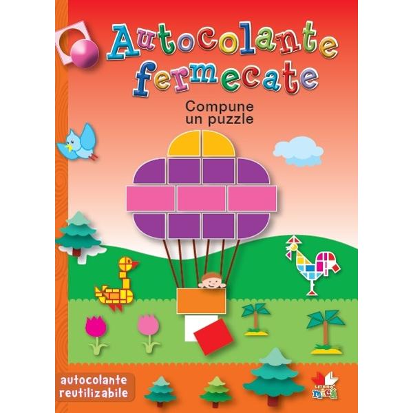 Compune un puzzle - Autocolante fermecate