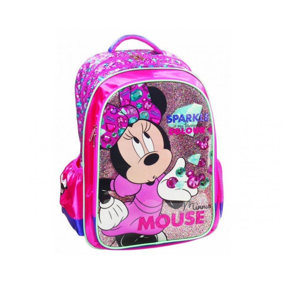 Ghiozdan scoala Minnie Diamonds