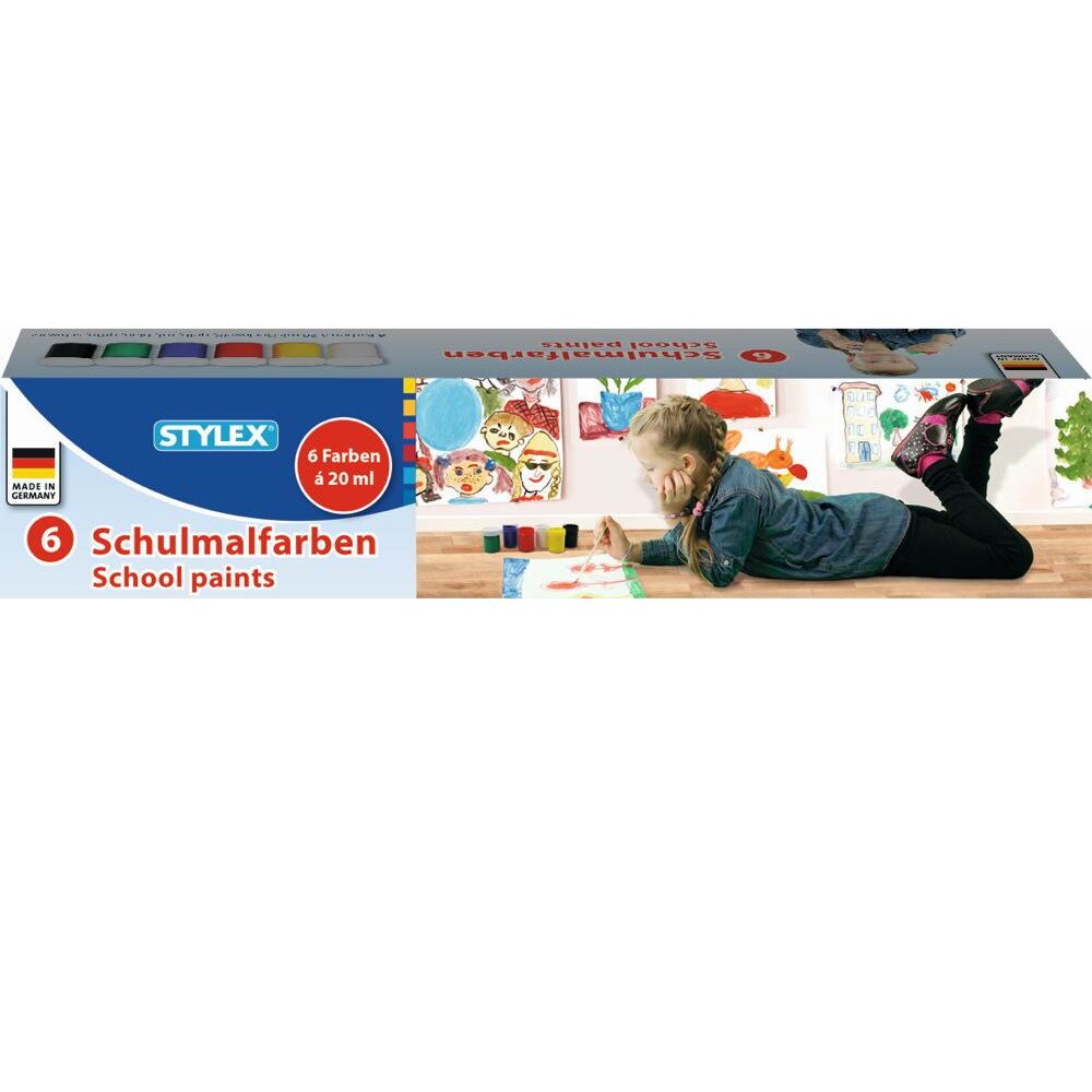 Set 6 guase Stylex-6 culori 20 ml