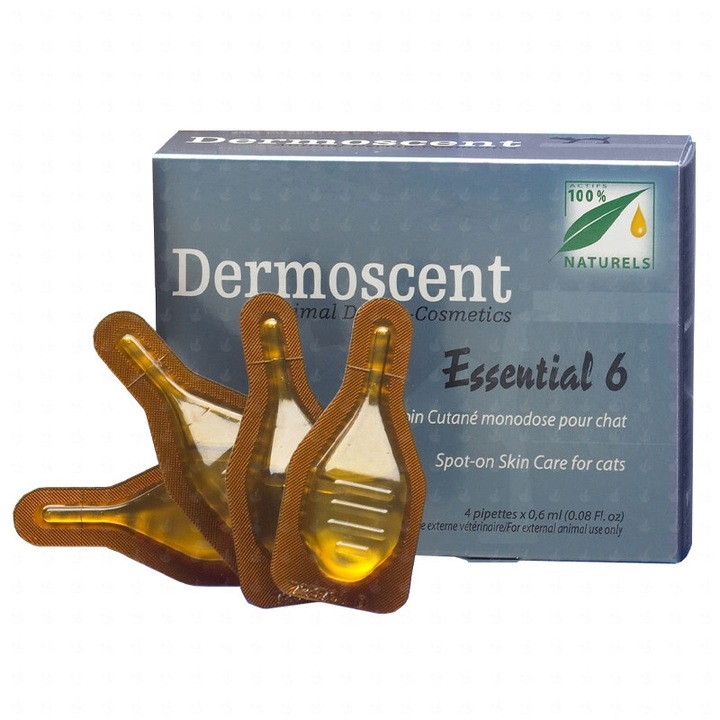 Dermoscent Essential 6 Spot-On Cat 4 pipete