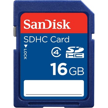 Card de memorie SanDisk SDHC, 16GB, Class 4 Card de memorie SanDisk SDHC, 16GB, Class 4