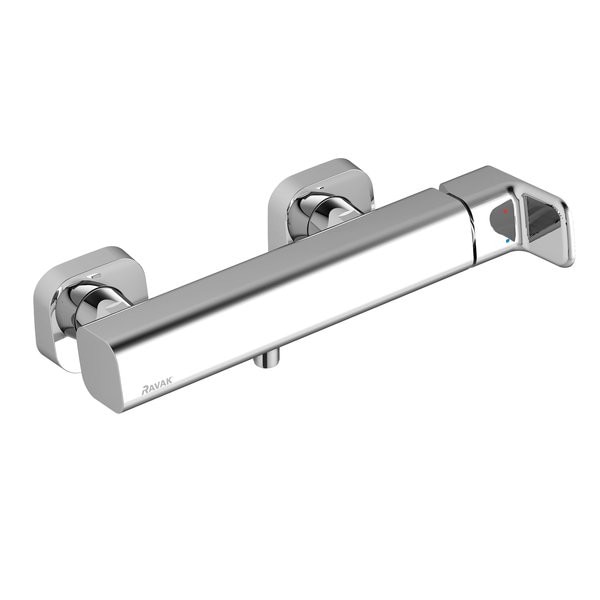 Baterie pentru dus cu montaj de perete , Ravak, 10°