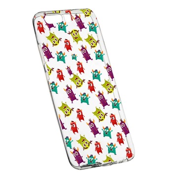 Husa Silicon, Transparent, Slim, Monster, 121, Huawei HONOR 9 Husa Silicon, Transparent, Slim, Monster, 121, Huawei HONOR 9