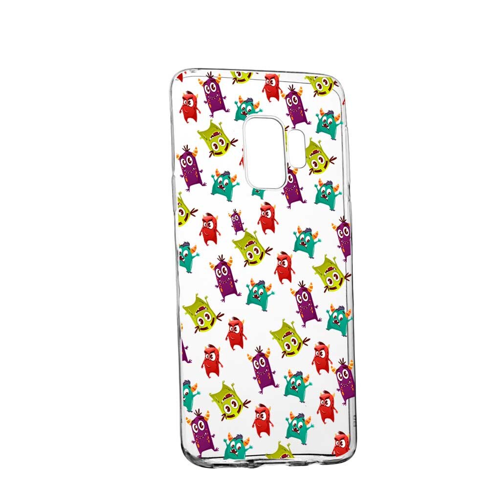 Husa Silicon, Transparent, Slim, Monster, 121, Huawei Honor 7