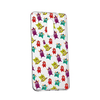 Husa Silicon, Transparent, Slim, Monster, 121, Nokia 6 2018 Husa Silicon, Transparent, Slim, Monster, 121, Nokia 6 2018