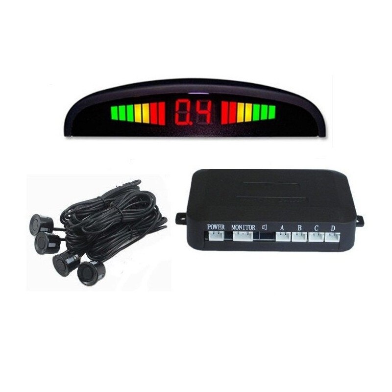 Senzori parcare culoare Negru cu display LED S300