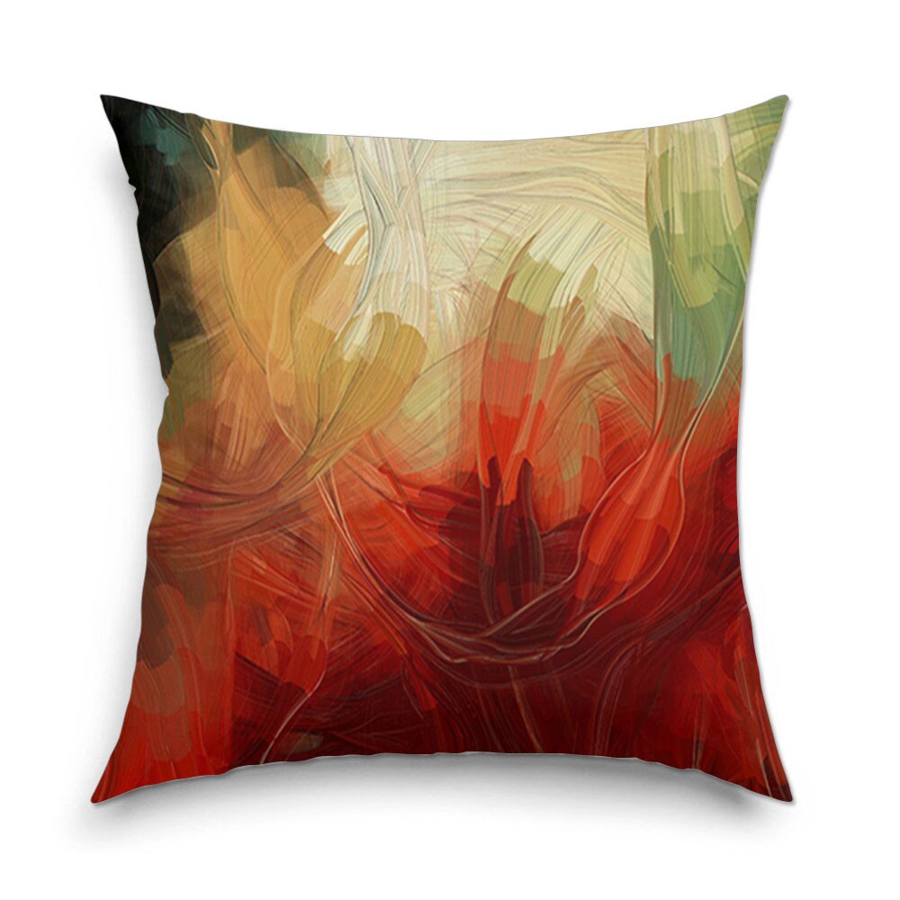 Perna decorativa Pictura abstracta 40 x 40 cm