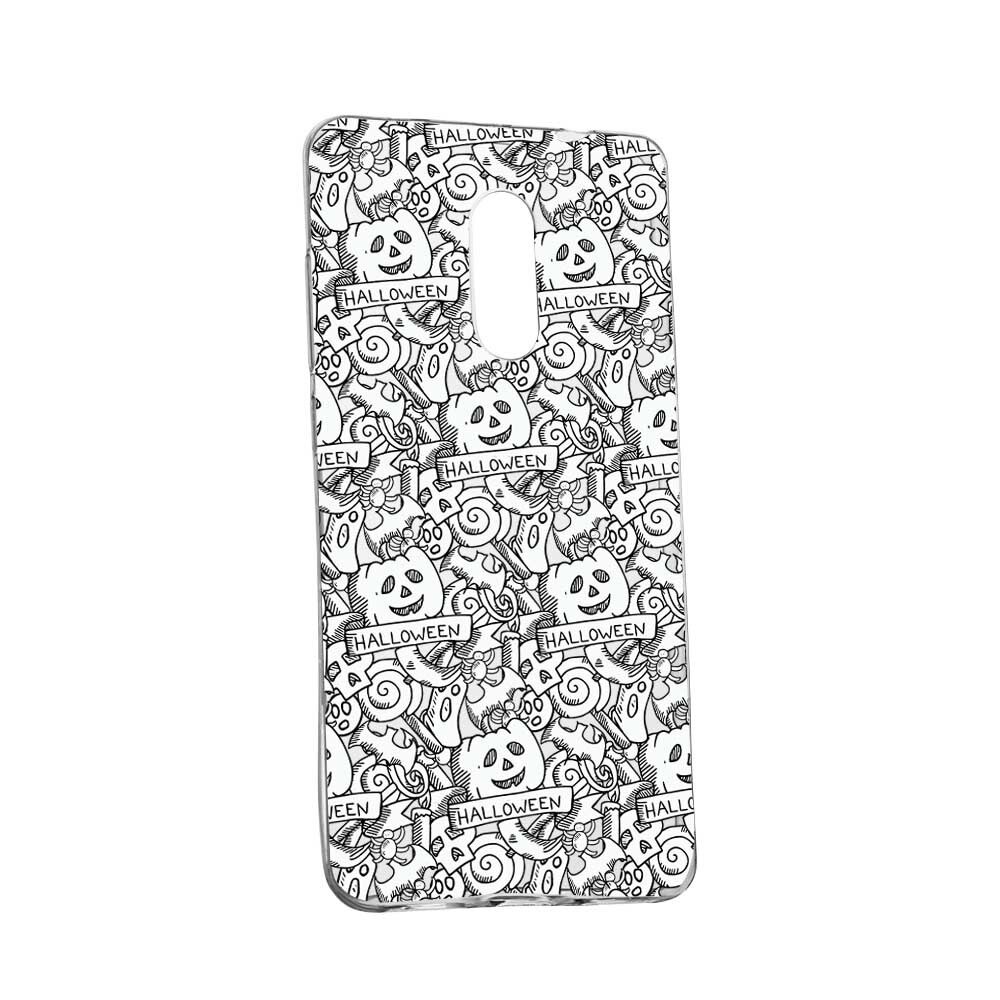 Husa Silicon, Transparent, Slim, Halloween, 122, Huawei Honor 6A