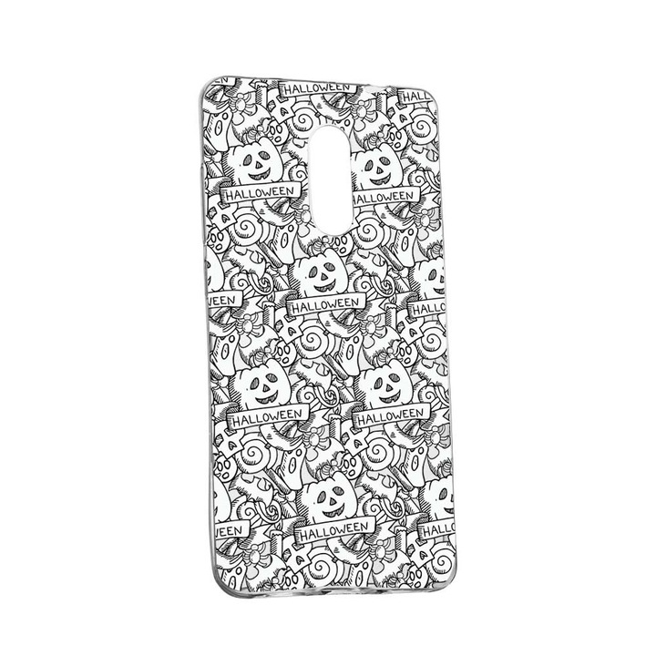 Силиконов калъф, прозрачен, тънък, Хелоуин, 122, Asus Zenfone 3 LASER / ZC551KL