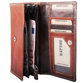 Portofel dama, Raptor, din piele naturala Portofel dama, Raptor, din piele naturala