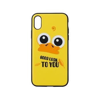 Husa iPhone X, Joyroom, Galben , Silicon si Plastic Husa iPhone X, Joyroom, Galben , Silicon si Plastic