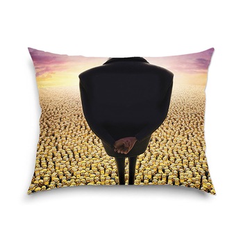 Perna decorativa Animatie pentru copii Despicable Me 2 Gru si Minionii 40 x 60 cm Perna decorativa Animatie pentru copii Despicable Me 2 Gru si Minionii 40 x 60 cm
