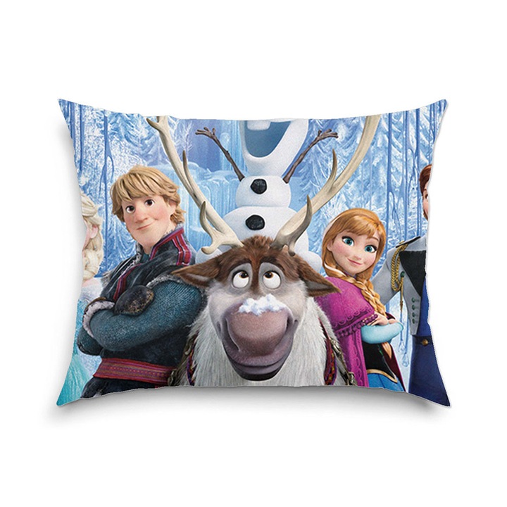 Perna decorativa Animatie pentru copii Frozen Film Disney 40 x 60 cm