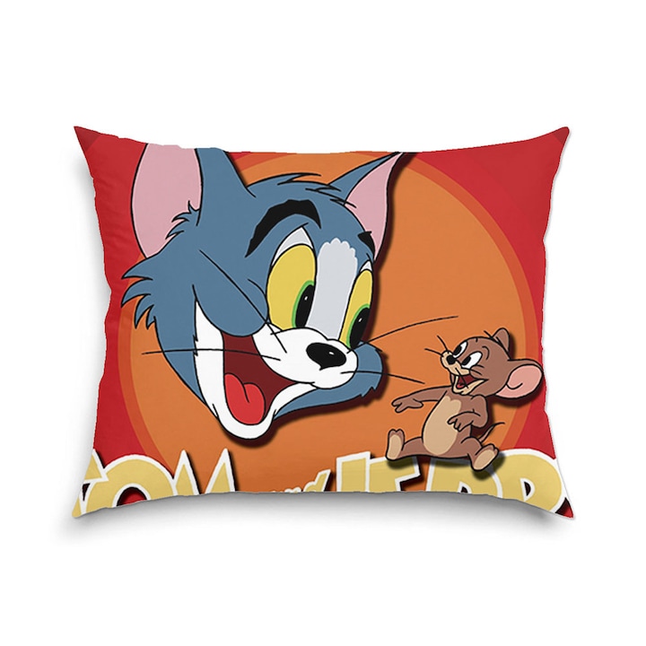 Perna decorativa Animatie pentru copii Tom and Jerry 40 x 60 cm