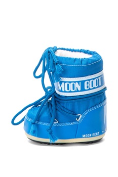 Moon Boot, Apreschiuri cu imprimeu logo, Albastru, 19-22 EU Moon Boot, Apreschiuri cu imprimeu logo, Albastru, 19-22 EU
