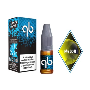 Lichid Tigara Electronica Melon / QB Blue - 10ml 18 mg/Nicotina Lichid Tigara Electronica Melon / QB Blue - 10ml 18 mg/Nicotina