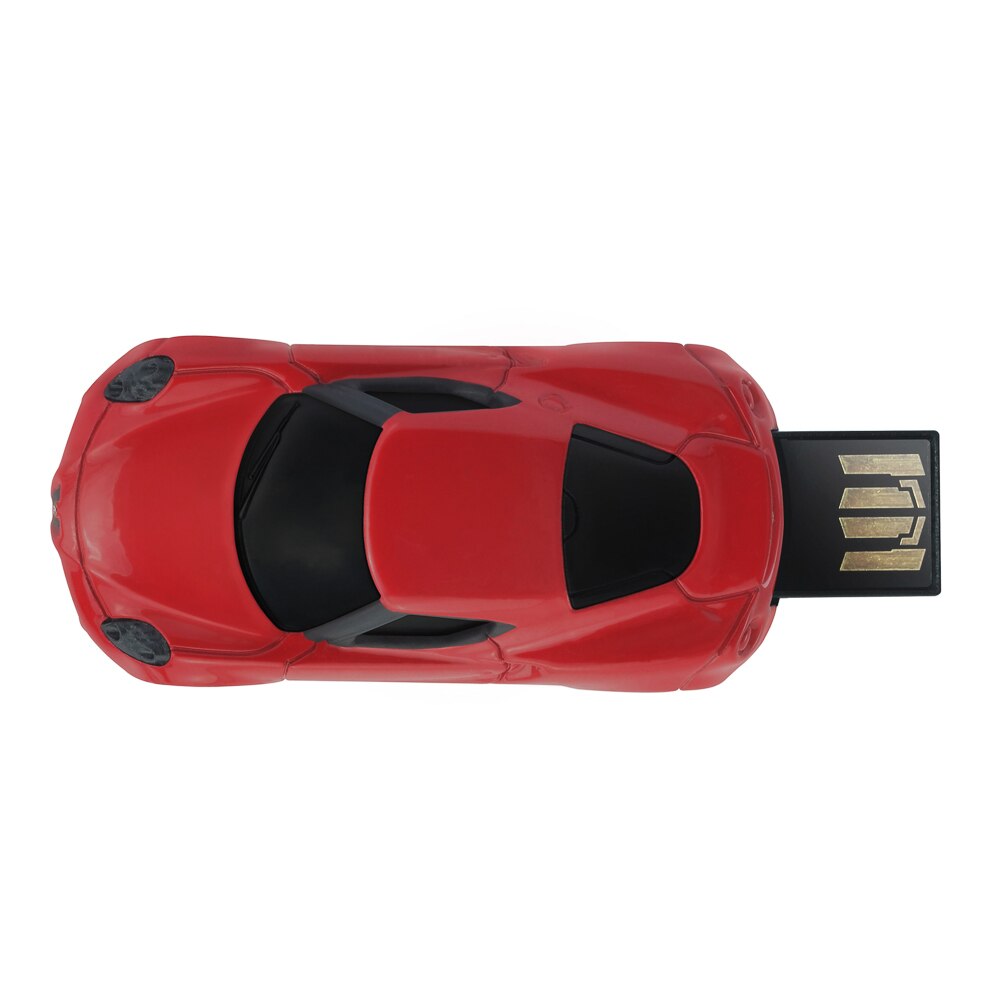 Memorie USB AutoDrive model Alfa Romeo 4C, 16GB, Rosu/Negru
