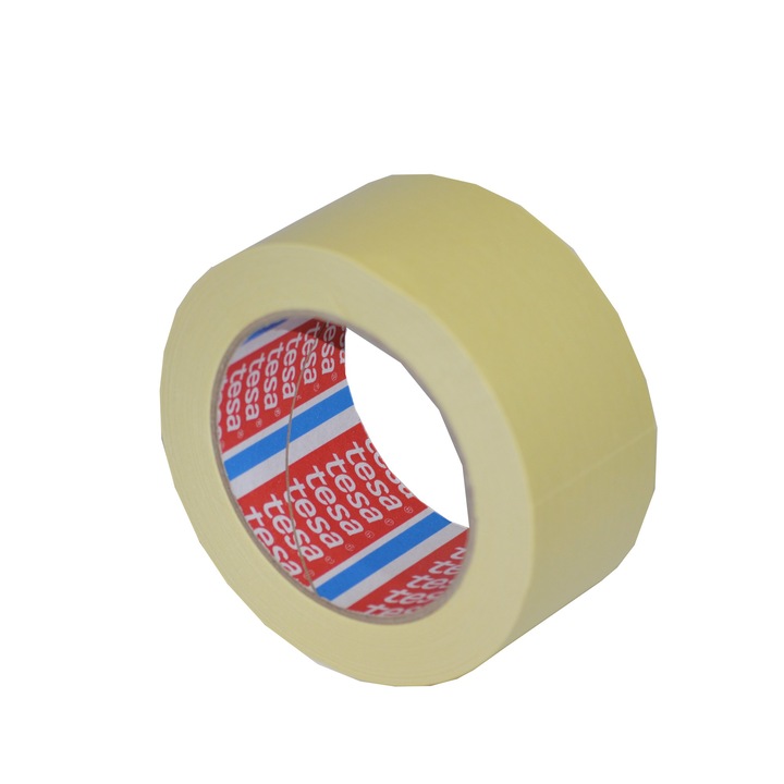 Banda adeziva hartie 50 m x 50 mm Tesa