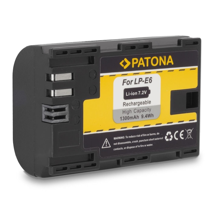 Akkumulátor Patona típusú Canon LP-E6