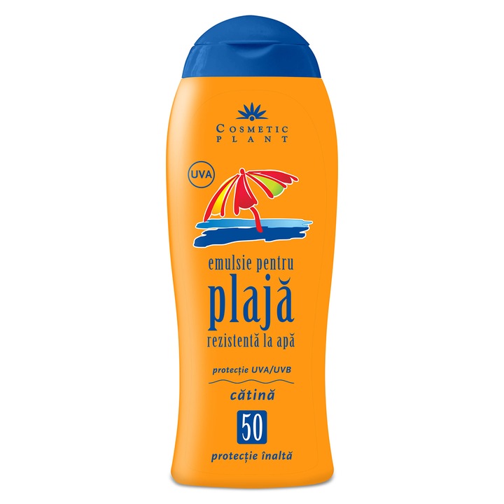 Emulsie de plaja Cosmetic Plant SPF 50, 200 ml