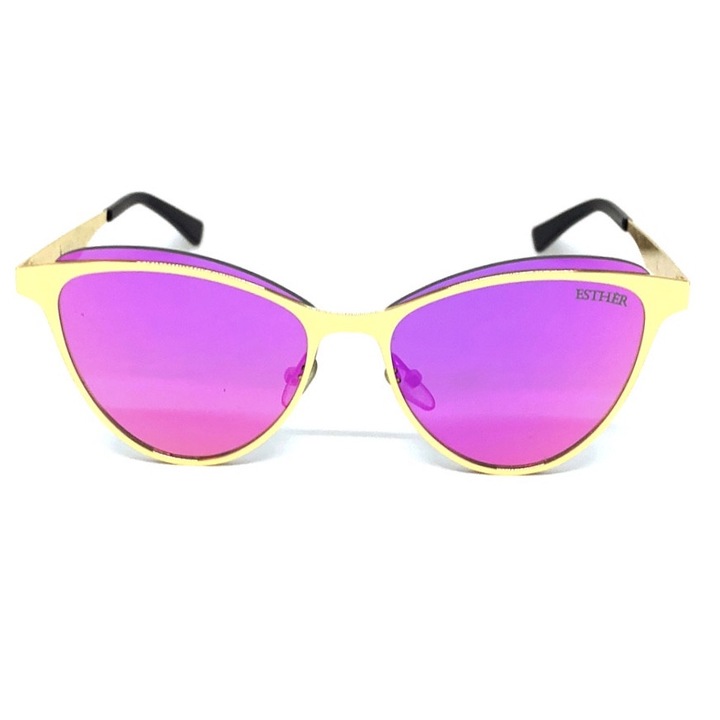 Дамски слънчеви очила Esther Eyewear Classy, Цикламени