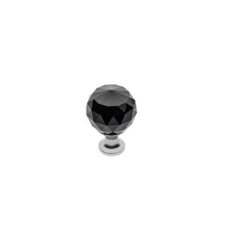 Buton Black Crystal D20 mm