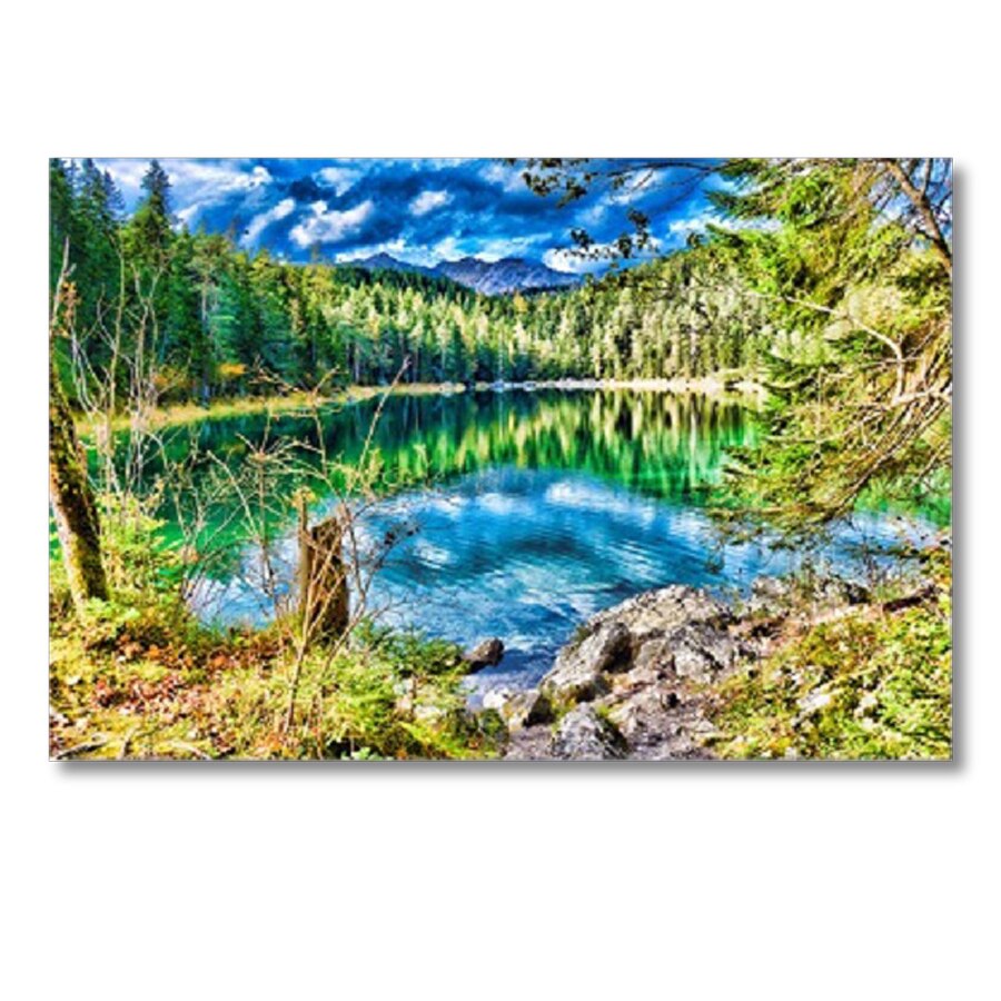 Tablou Canvas Clear Lake 70 x 40 cm