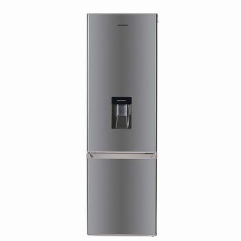 Combina frigorifica Heinner HC-H273XWDF+, 260 l, Clasa F, Iluminare LED, Dozator apa, H 176 cm, Inox Combina frigorifica Heinner HC-H273XWDF+, 260 l, Clasa F, Iluminare LED, Dozator apa, H 176 cm, Inox