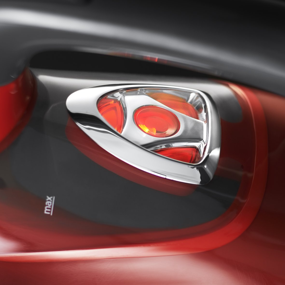 Fier de calcat cu abur Russell Hobbs One Temperature 2600 W, ceramica, rosu, 350 ml