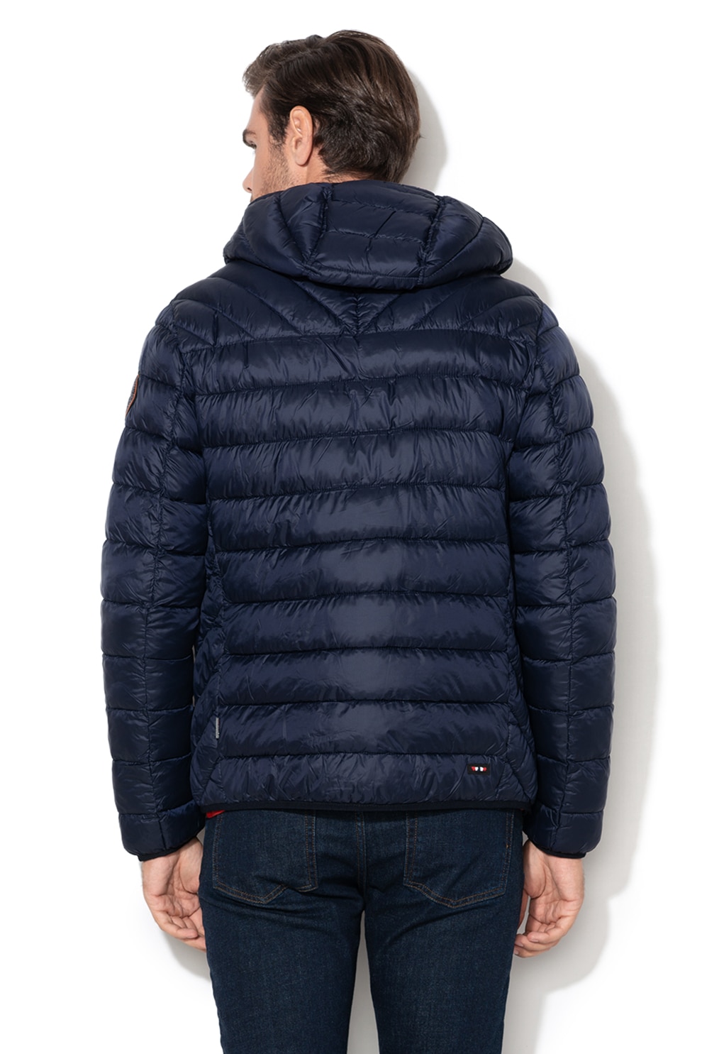 Napapijri, Aerons regular fit enyhén bélelt kabát, Sötétkék Napapijri, Aerons regular fit enyhén bélelt kabát, Sötétkék