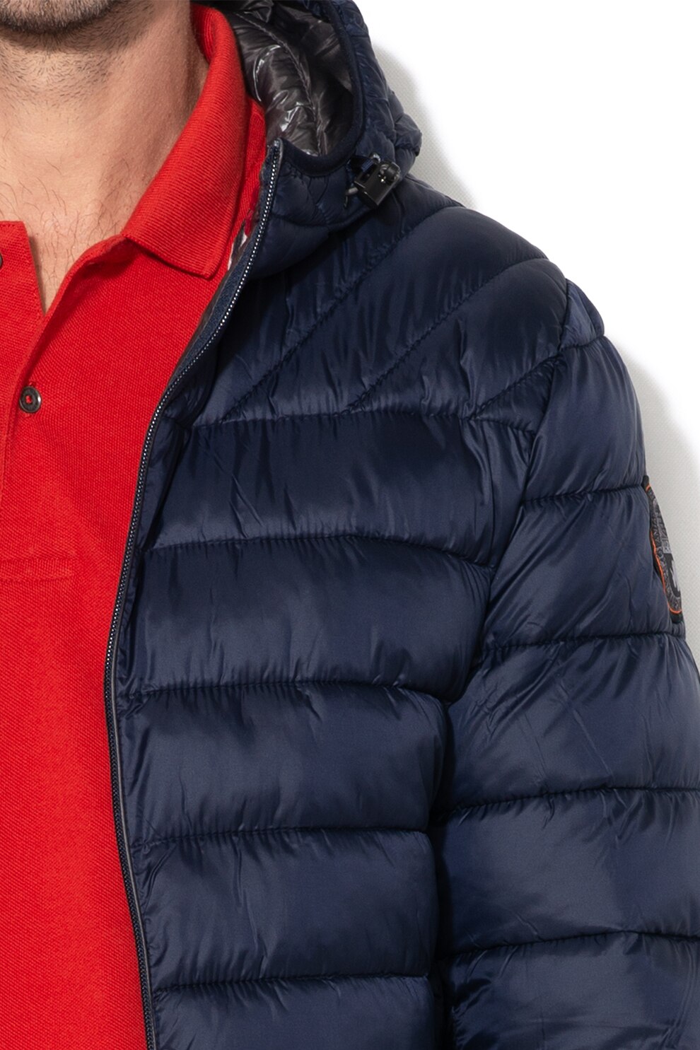 Napapijri, Aerons regular fit enyhén bélelt kabát, Sötétkék Napapijri, Aerons regular fit enyhén bélelt kabát, Sötétkék