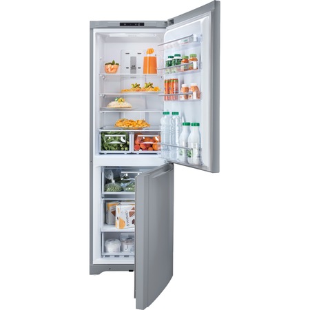Combina frigorifica Hotpoint EBI 18220 F, 283 l, Clasa A+, Inox