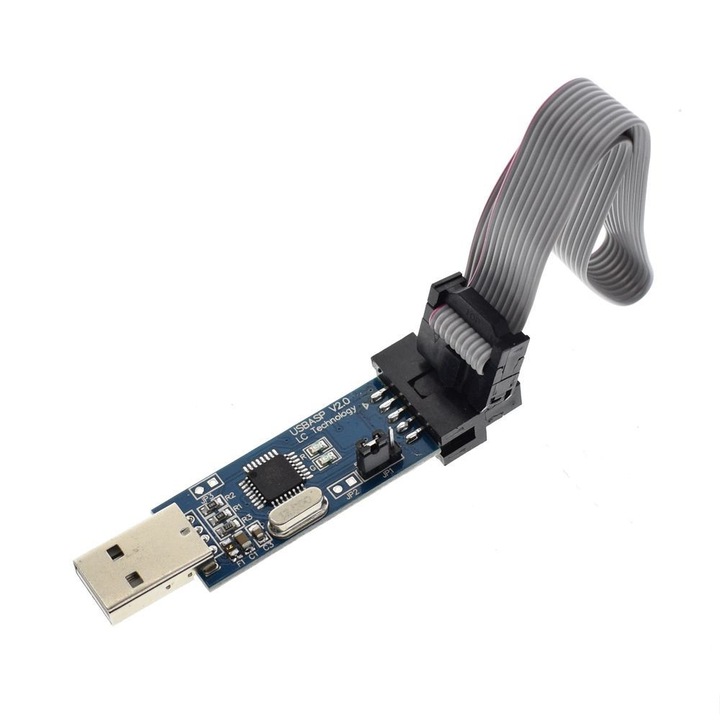 Arduino Clone Programozó kábel, USBASP, USBISP, AVR