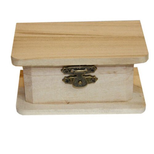 Cutiuta din lemn 10 x 6 x 4.5 cm