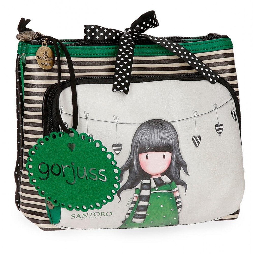 Borseta 3 compartimente 27 cm Gorjuss The Scarf