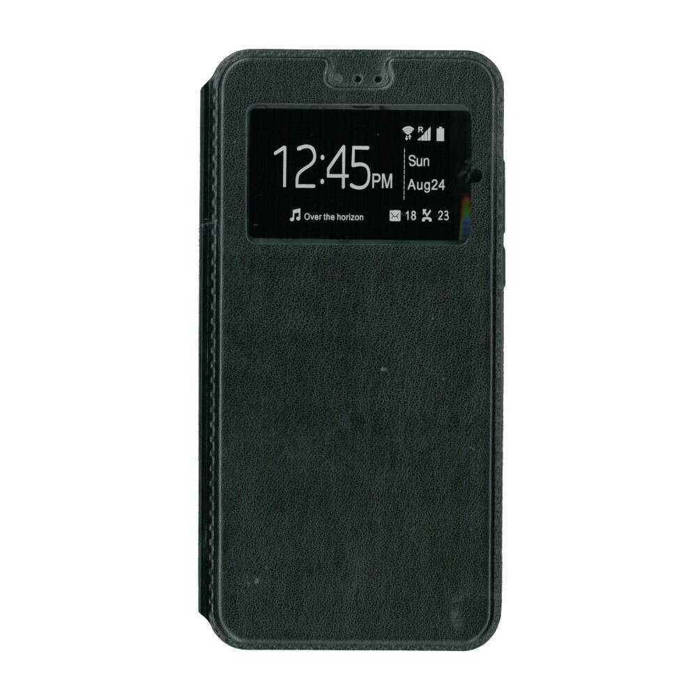 Husa flip s-view, Eurocell, pentru Huawei Mate 20 Lite, negru
