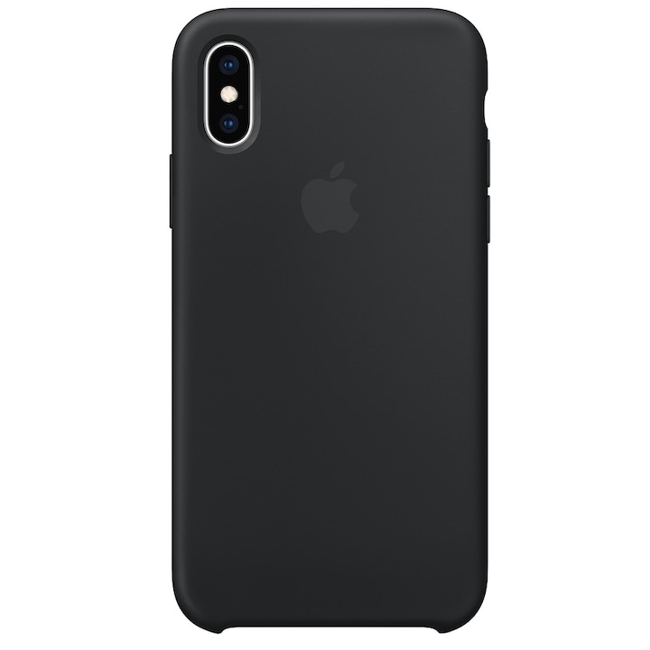 Протектор Apple за iPhone XS Max, Силикон, Black