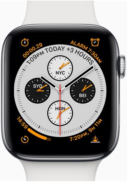 apple watch s4 gps 44mm space grey black sport band mu6d2wb