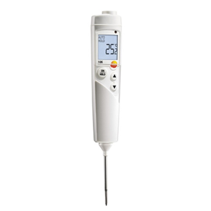 Termometru compact testo 106 cu varf de masurare subtire si robust