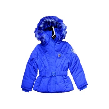 Geaca de iarna fete Inkastyl albastru marime 110 cm Geaca de iarna fete Inkastyl albastru marime 110 cm