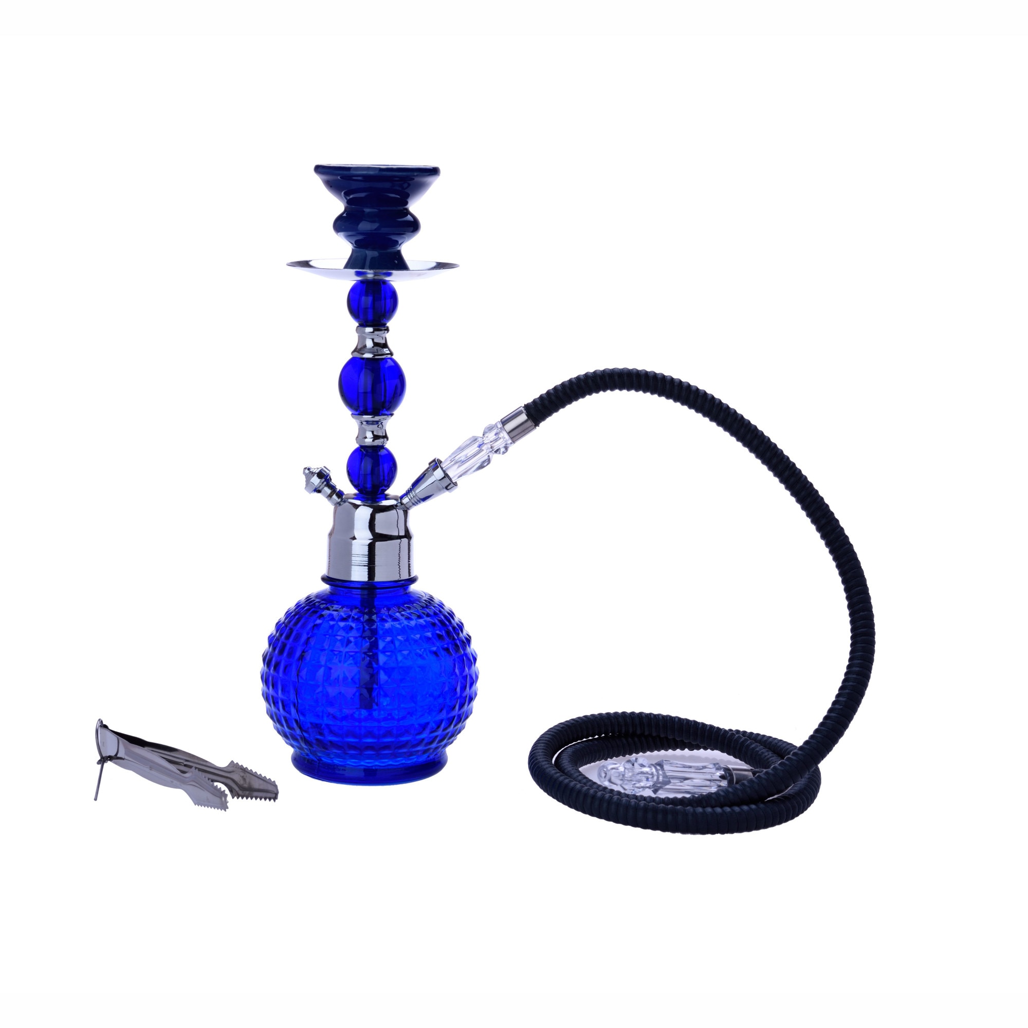 Narghilea Champ - Blue and Red (38 cm, un furtun) Blue