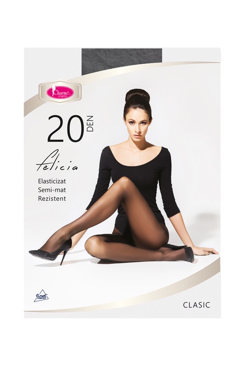 Charme Felicia 20 női harisnya, 20 DEN, Mineral, 6-2XL